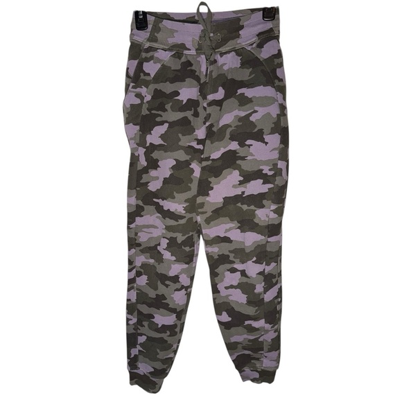 LULULEMON Scuba Heritage 365 Camo Dusky Lavende HR Fleece 28" Joggers Size 4 - Picture 4 of 13